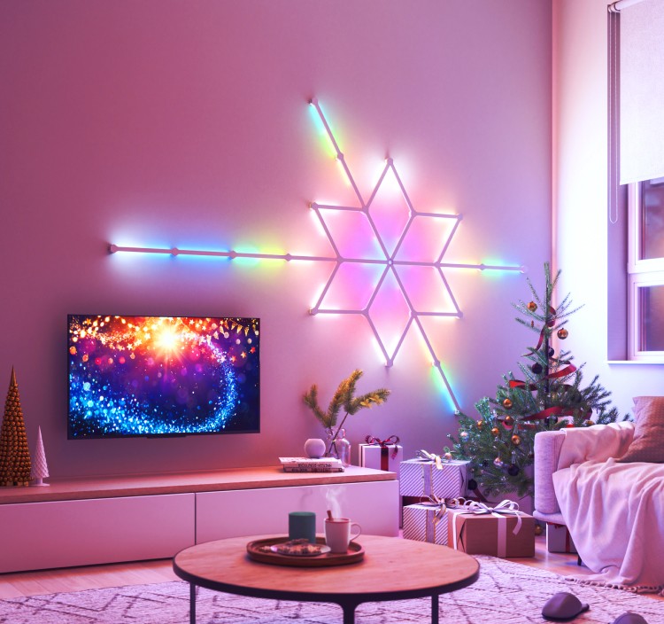 Nanoleaf Color Changing Panels Are Perfect For a Gaming Room