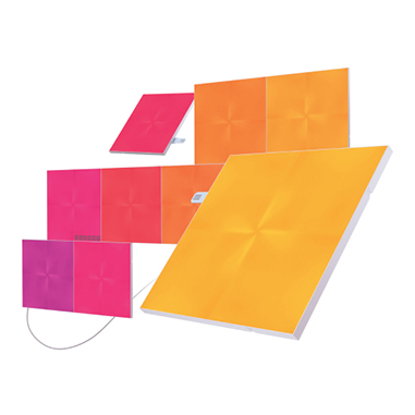 Nanoleaf(ナノリーフ) Canvas(キャンバス) 17枚セット ☆新商品☆「Nanoleaf Canvas」をGLOTURE.JPで販売開始【正方形