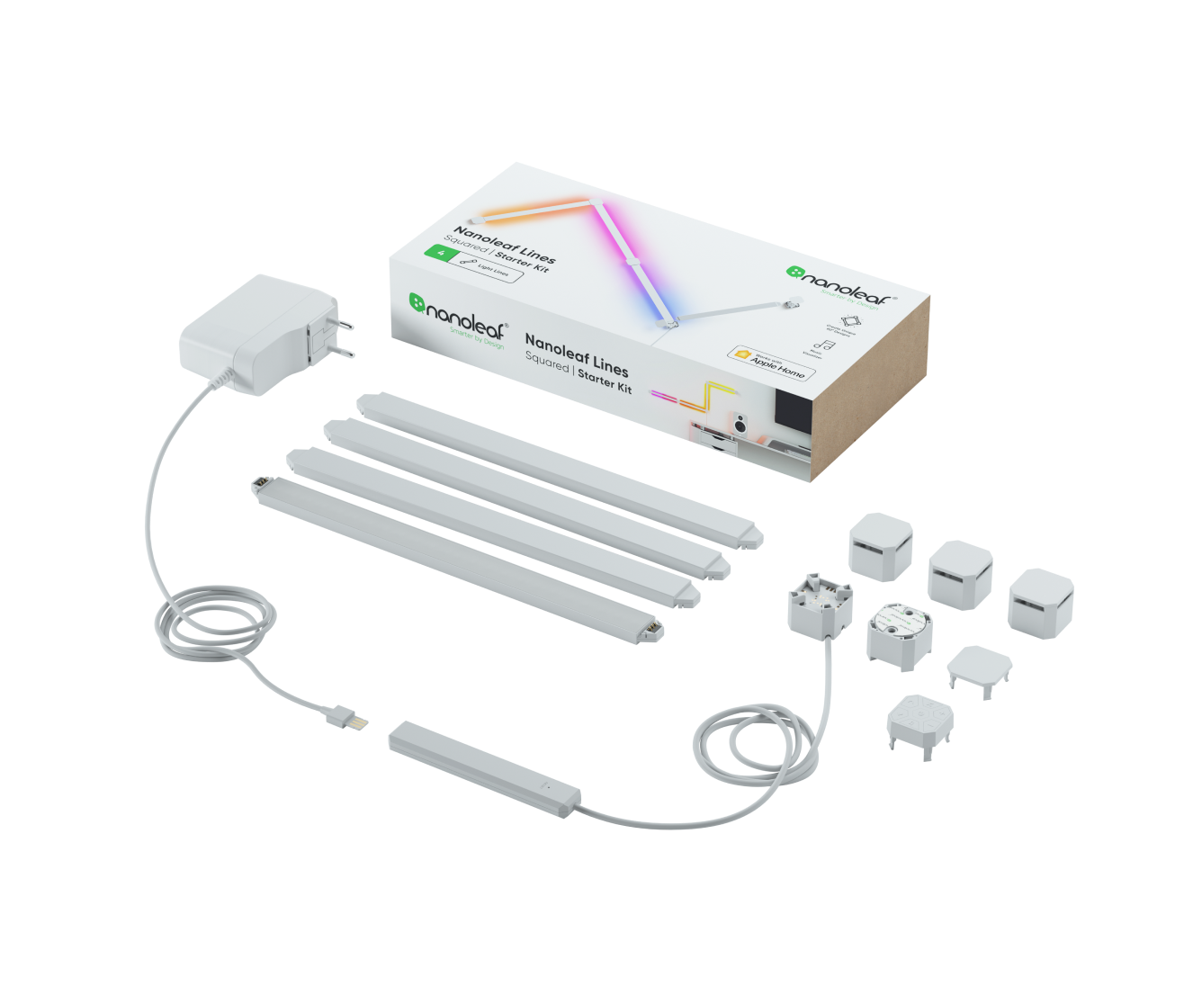 Nanoleaf Essentials Matter 80 Smart LED Lightstrip (2m) Smarter Kit  Flexible and Trimmable White and Colors NF080K03-2LS - Best Buy