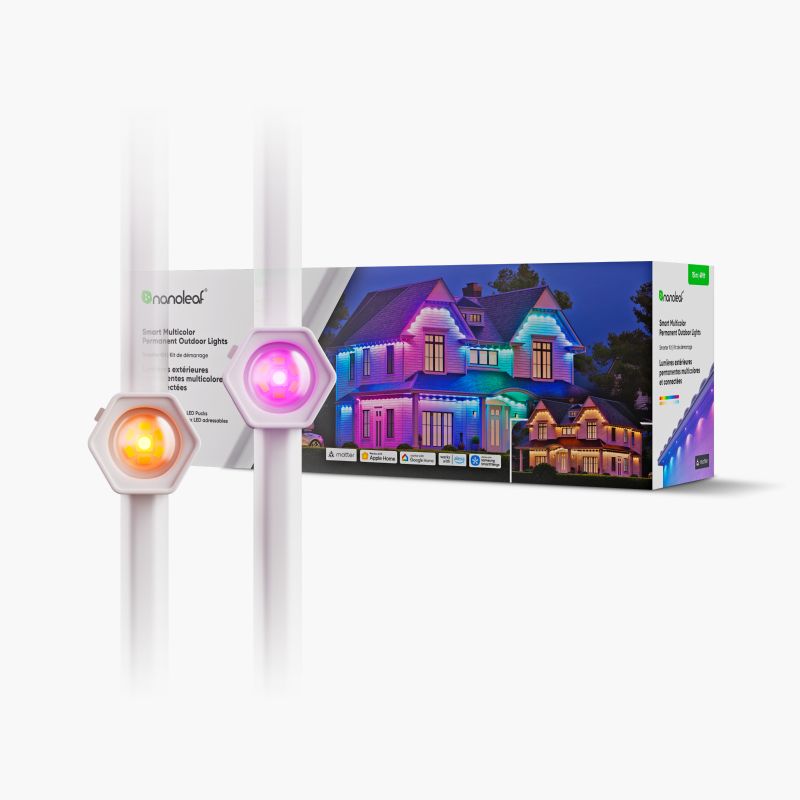 Nanoleaf Smart Multicolor Permanent Outdoor Lights