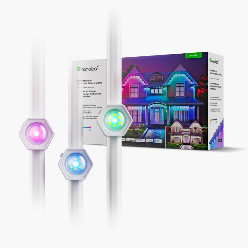 Nanoleaf Smart Multicolor Permanent Outdoor Lights