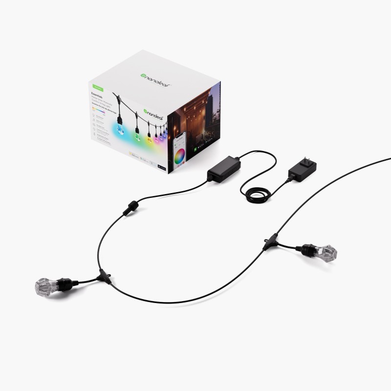 Wireless outdoor string lights on sale