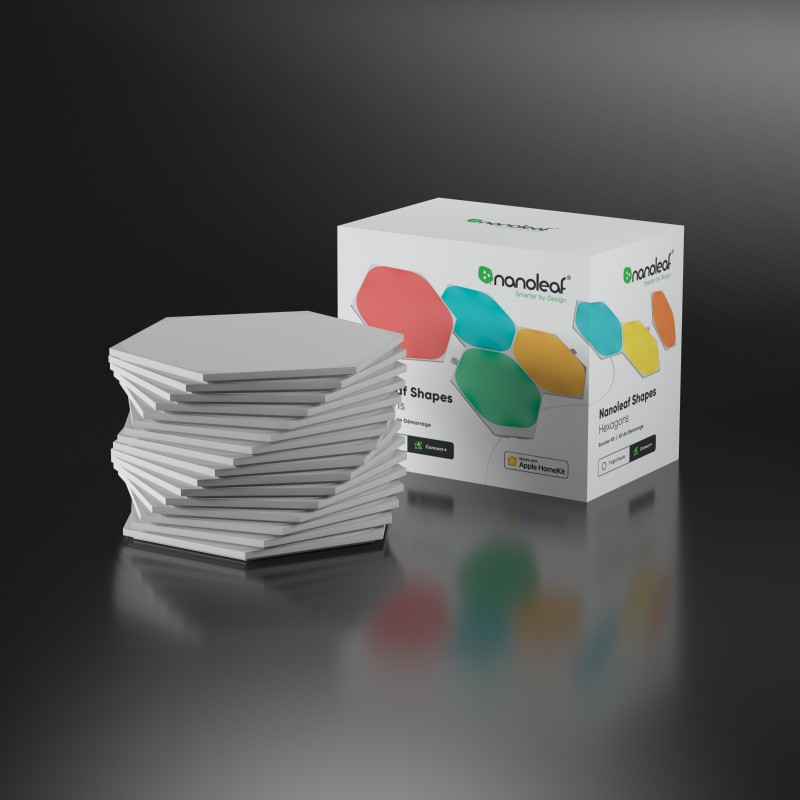 Nanoleaf day sale hexagons 16pk package image
