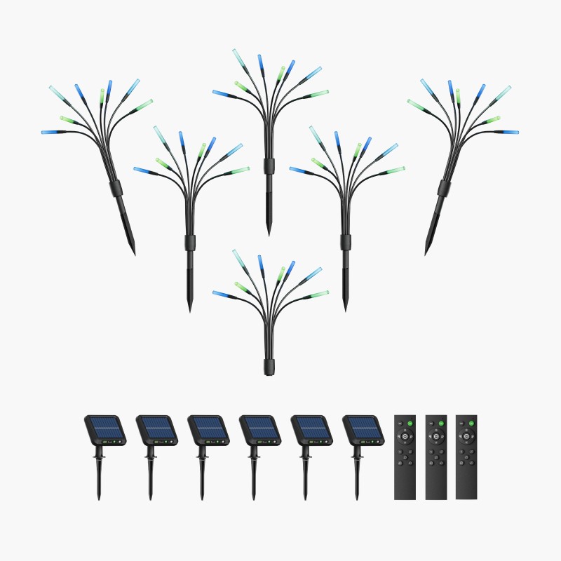 Solar Garden Lights 6 Pack 01