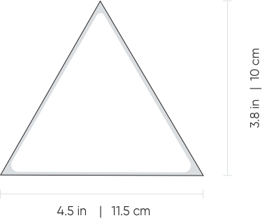 Nanoleaf Shapes Edição Limitada Ultra Black Starter Kit Triângulos 9  Painéis de LED